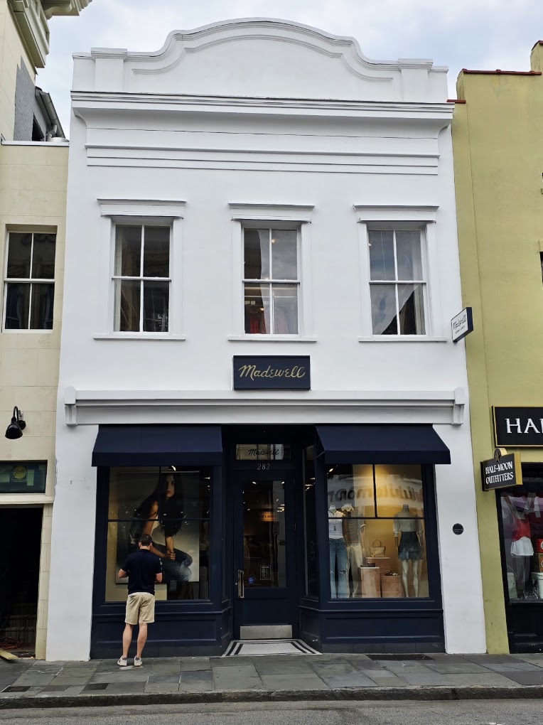 Madewell King Street storefront
